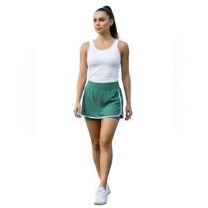 Athletic Works Green DriWorks Skort Size Small Built-In Shorts